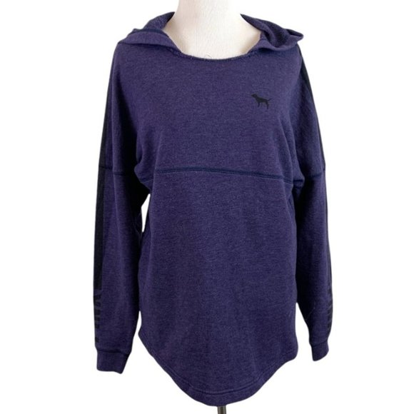 VICTORIA SECRET PINK Women's Size Extra Small Purple Warm Hooded Sweatshirt - Picture 1 of 1